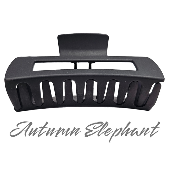 NWT Set of 4 Giant Hair Clips Nuetral Colors - Picture 6 of 7